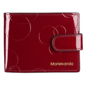 5448 Fashion Leather wallet glossy patent leather large capacity